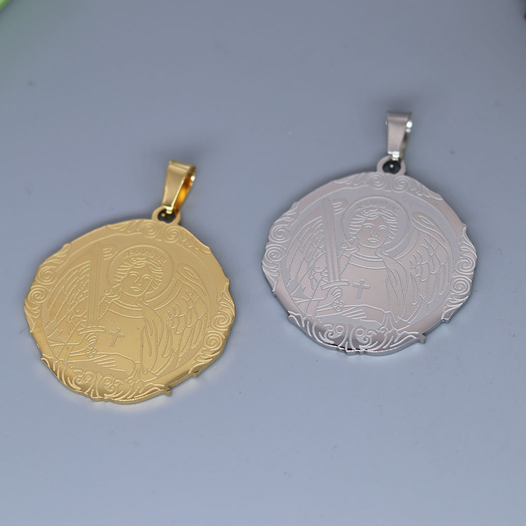 2PCS Stainless Steel Saint Mic - Jewelry Making Michaels ulasan dan harga