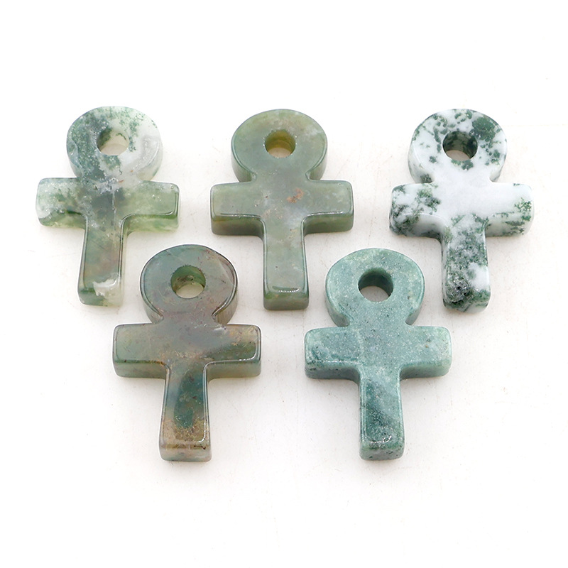 Colorful Agate Ankh Cross Pend - Jewelry Making Michaels ulasan dan harga