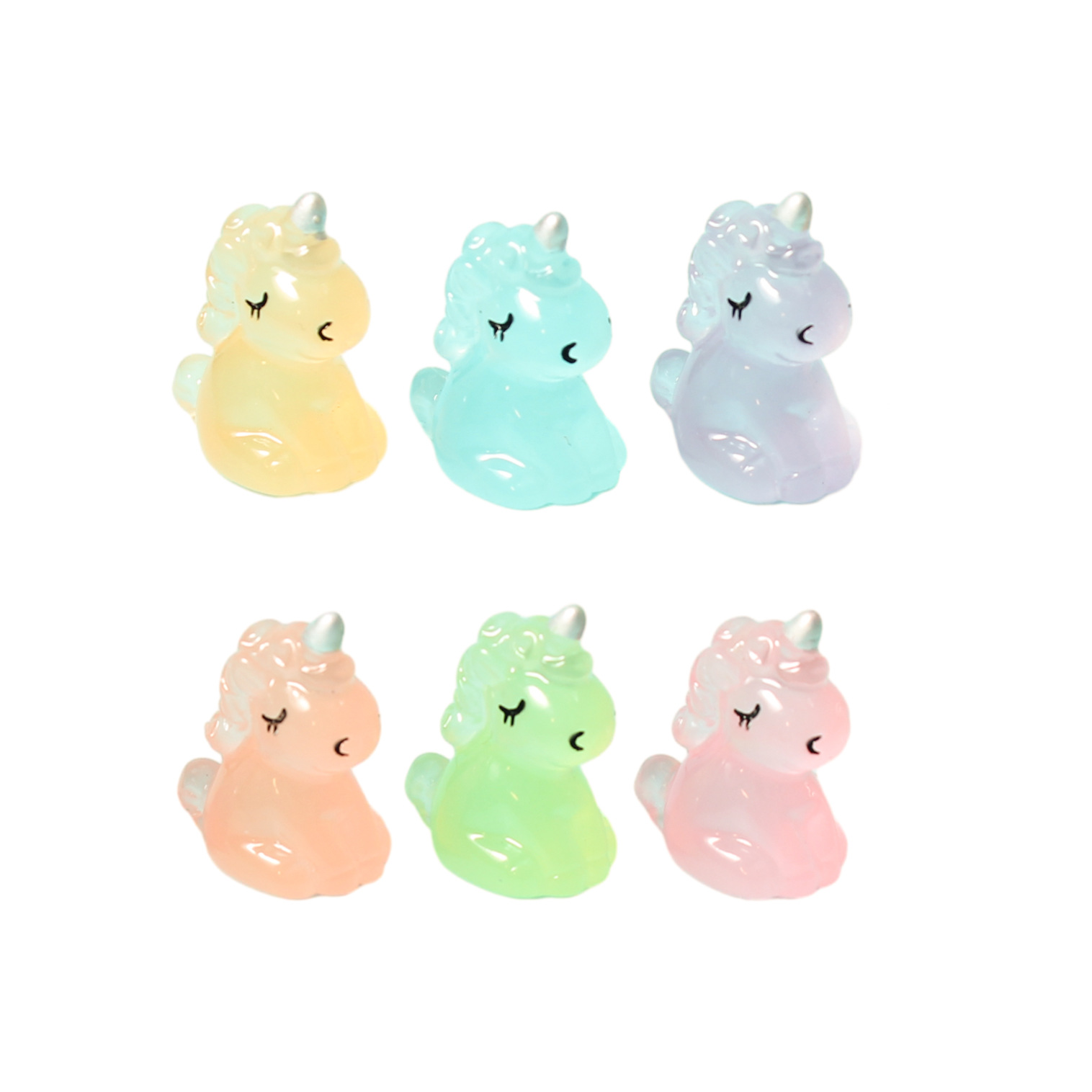 10Pcs Kawaii Cute Luminous 3D  - Jewelry Making 4 Year Old ulasan dan harga