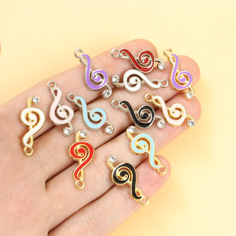 100PC/lot music note Pendant C - Jewelry Making Notes ulasan dan harga