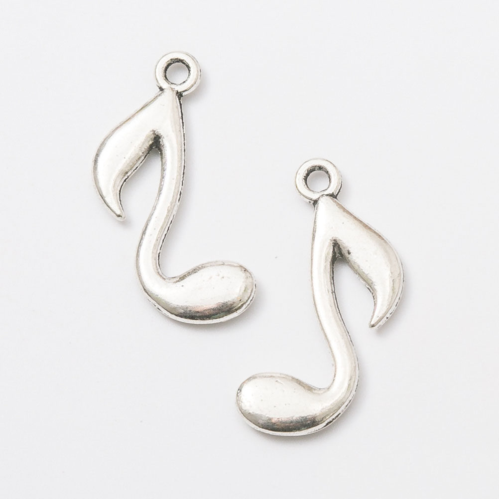 90Pcs Music Note Charms Set Cr - Jewelry Making Notes ulasan dan harga