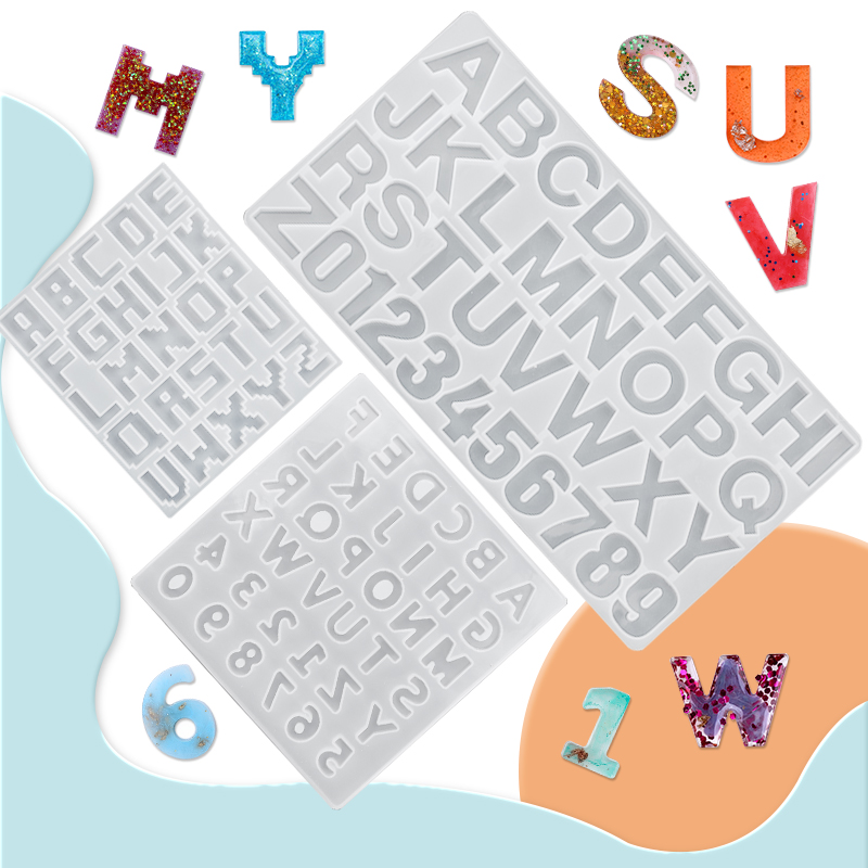 Alphabet Epoxy Resin Mold Kit  - Jewelry Making Uv Resin Kit ulasan dan harga