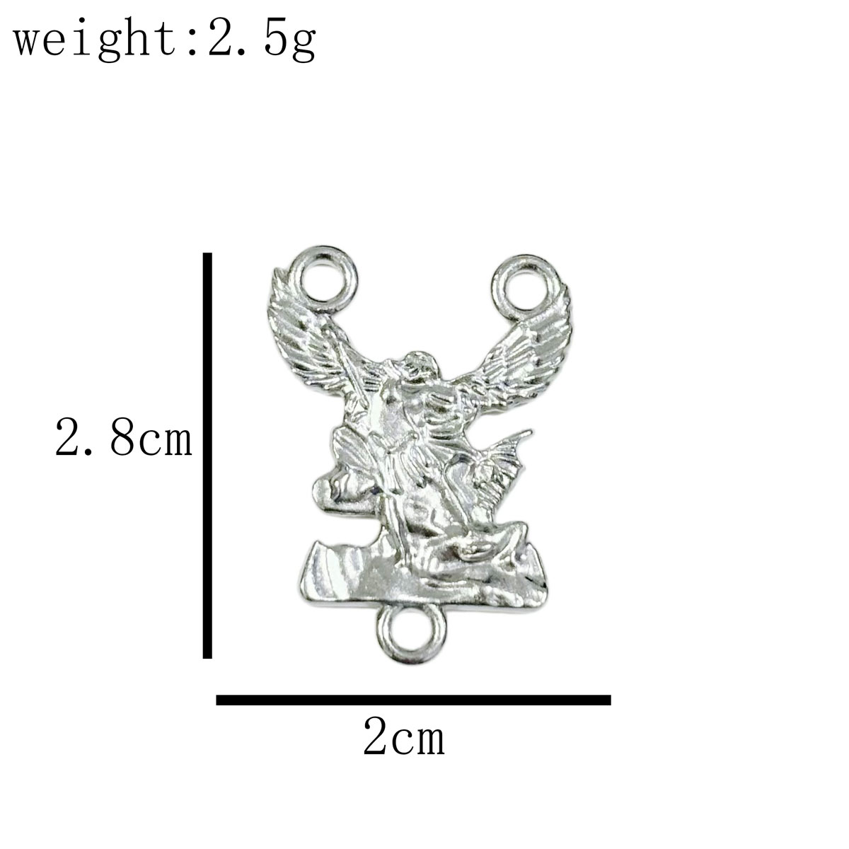 20Pcs St Michael Charms, Silve - Jewelry Making Michaels ulasan dan harga