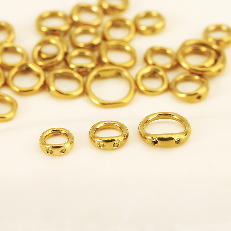 30pcs 5/6/8mm Stainless Steel  - Jewelry Making Hardware ulasan dan harga