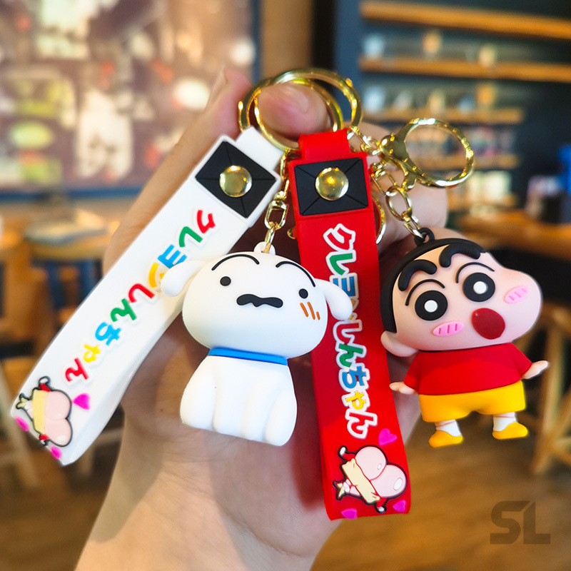 Crayon Shin Chan Anime Figures - Jewelry Making For Kids ulasan dan harga