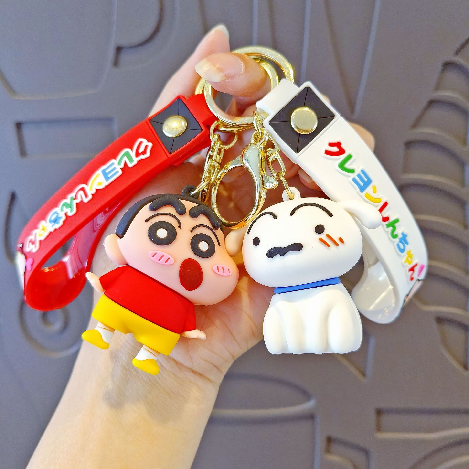 Crayon Shin Chan Anime Figures - Jewelry Making For Kids ulasan dan harga