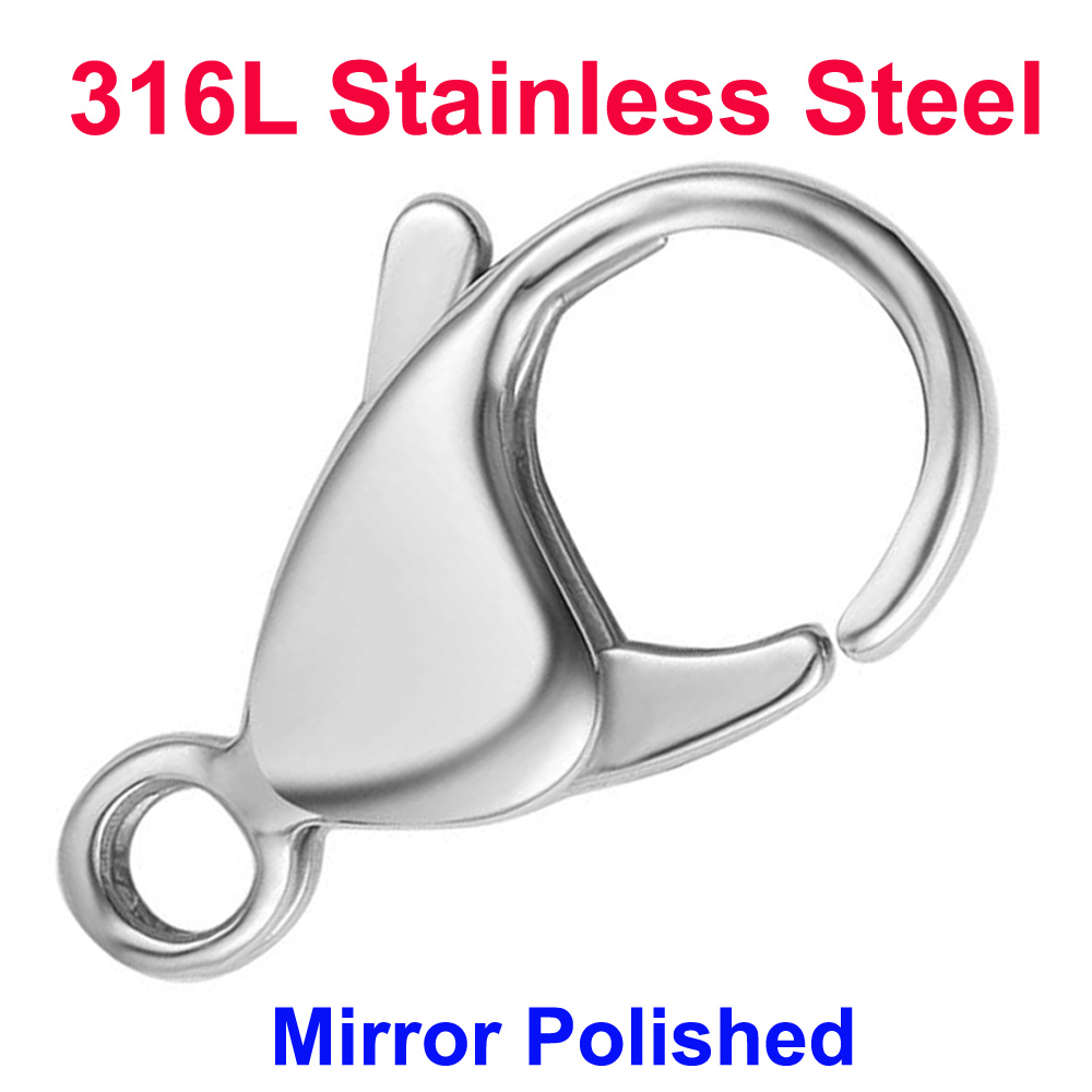 20/30/40 316L Stainless Steel  - Jewelry Making Hardware ulasan dan harga