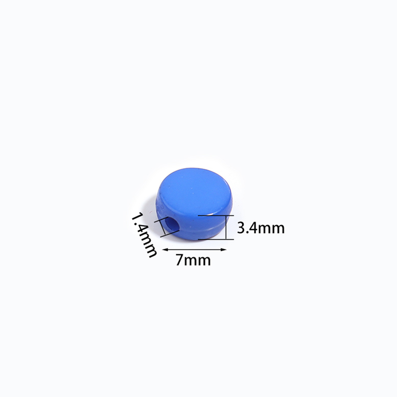 100PCS/Lot Colorful Acrylic Be - Jewelry Making 4 Year Old ulasan dan harga