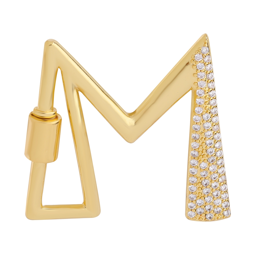 Juya 18K Gold Plated 26 Alphab - Jewelry Making Hardware ulasan dan harga
