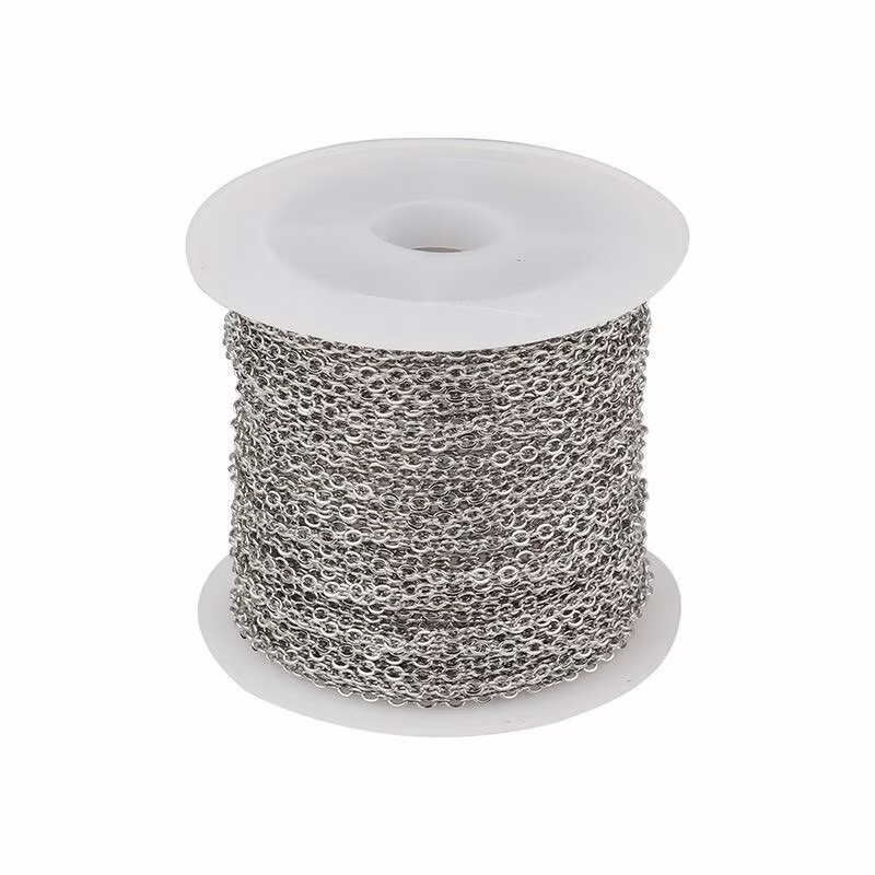 5 Meters Stainless Steel Neckl - Jewelry Making Event ulasan dan harga