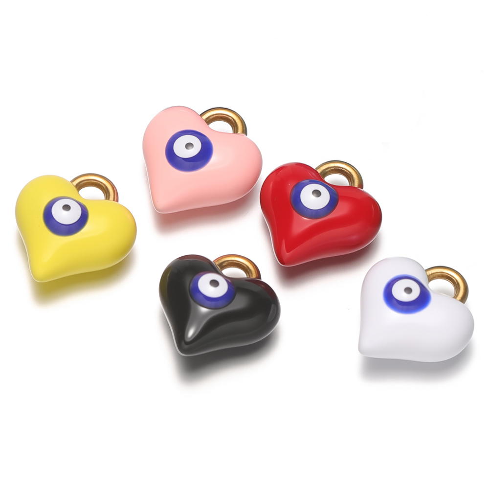 5Pcs Stainless Steel Enamel He - Jewelry Making For Kids ulasan dan harga