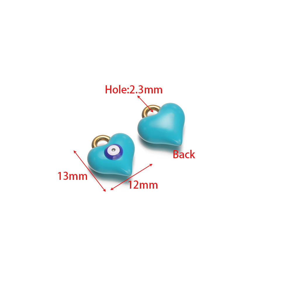 5Pcs Stainless Steel Enamel He - Jewelry Making For Kids ulasan dan harga