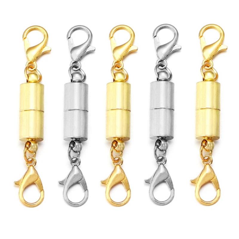 4Pcs Lot Round Magnetic Clasps - Jewelry Making Hardware ulasan dan harga