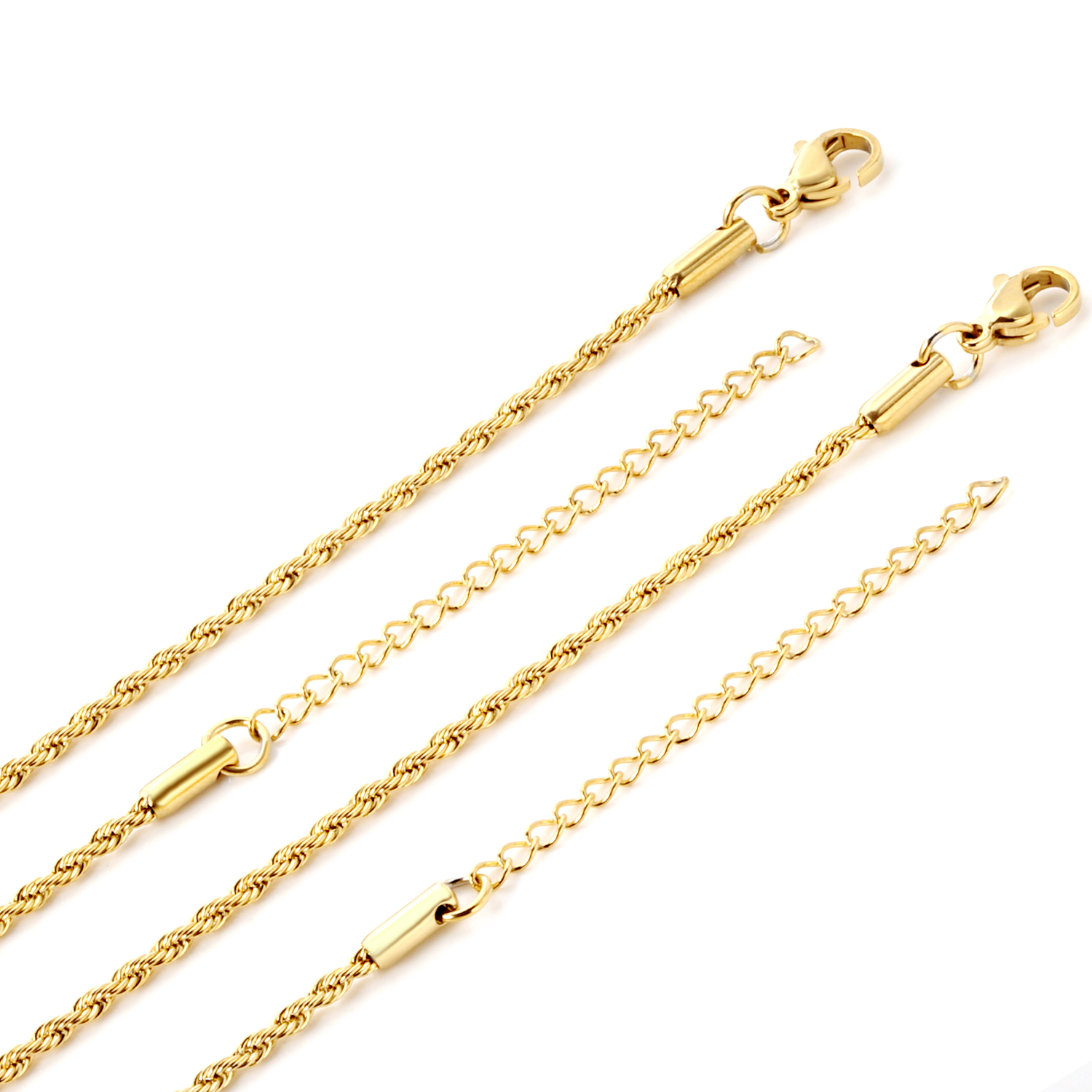 LUXUKISSKIDS 10pcs 2mm 45+5cm  - Jewelry Making Singapore ulasan dan harga