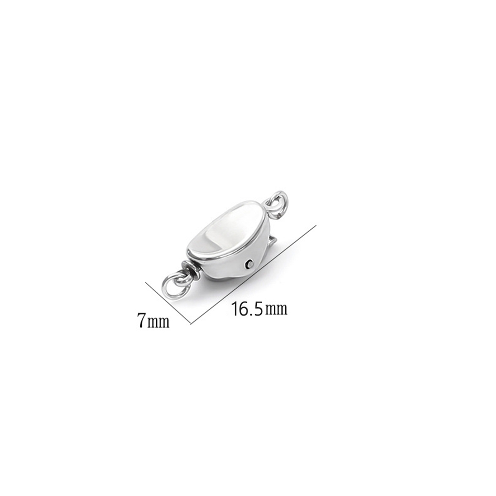 5 Pcs Titanium Steel Necklace  - Jewelry Making Hardware ulasan dan harga