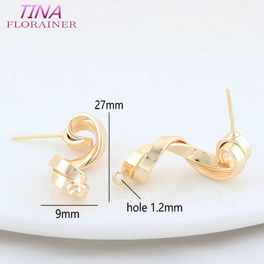 9*27MM 18K Gold Color Brass Mu - Jewelry Making Notes ulasan dan harga
