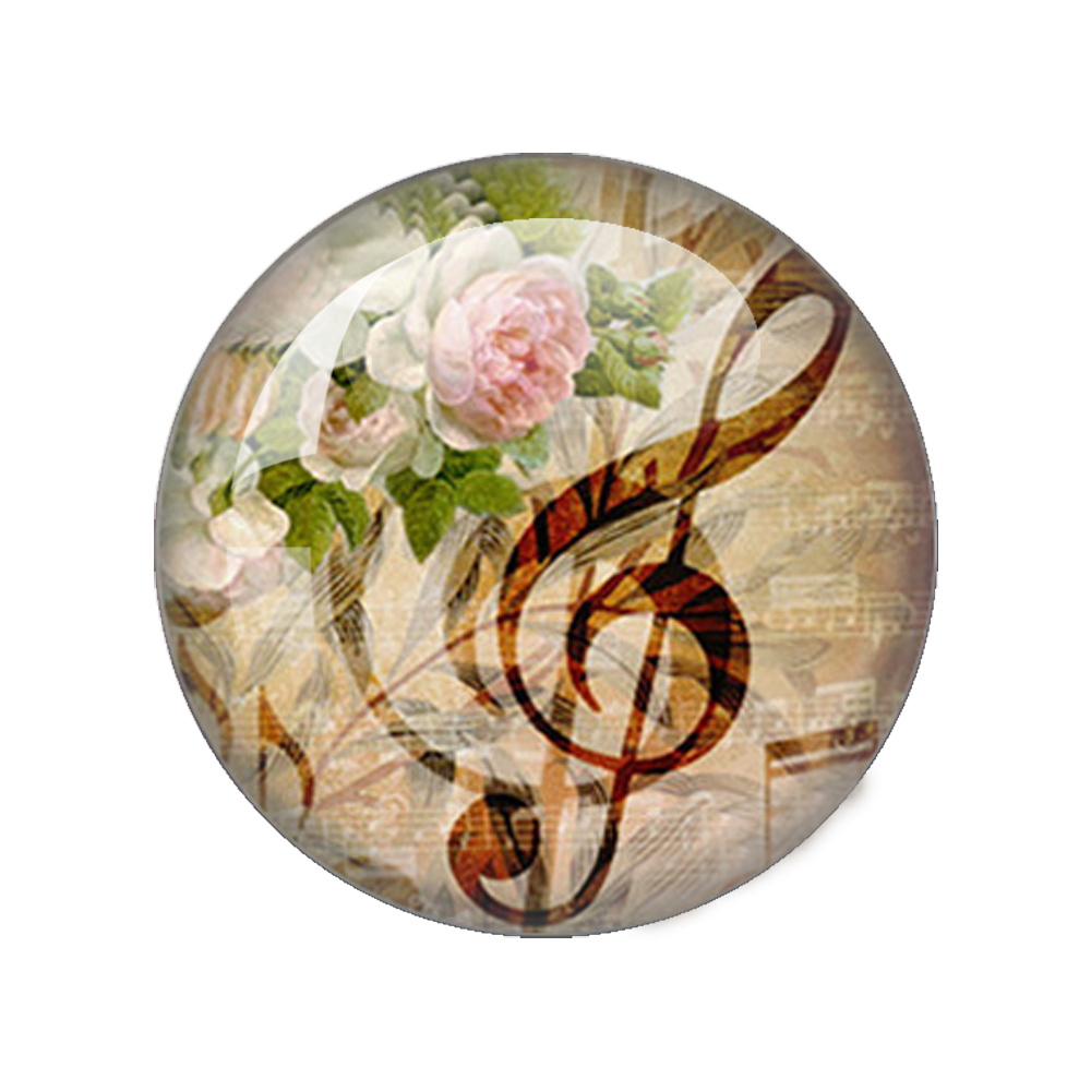 Music Notes Beauty 12pcs 10mm/ - Jewelry Making Notes ulasan dan harga