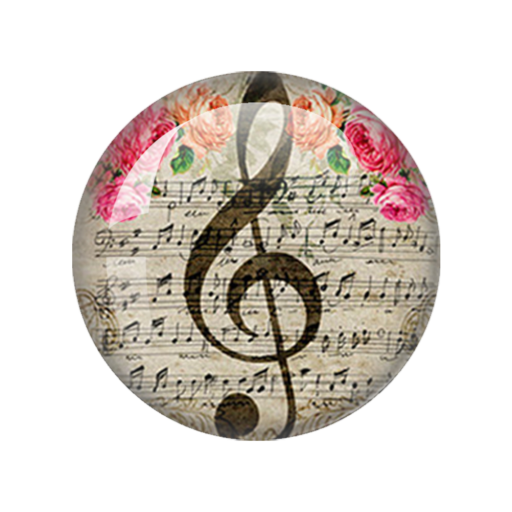 Music Notes Beauty 12pcs 10mm/ - Jewelry Making Notes ulasan dan harga