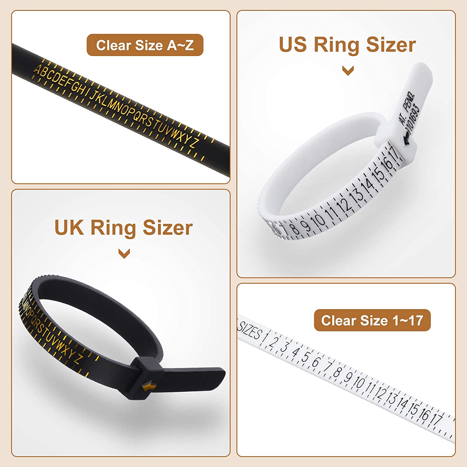 11 Pieces Of US UK Ring Mandre - Jewelry Making Anvil ulasan dan harga
