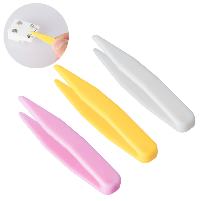 10pcs Plastic Beads Tweezer fo - Jewelry Making 4 Year Old ulasan dan harga