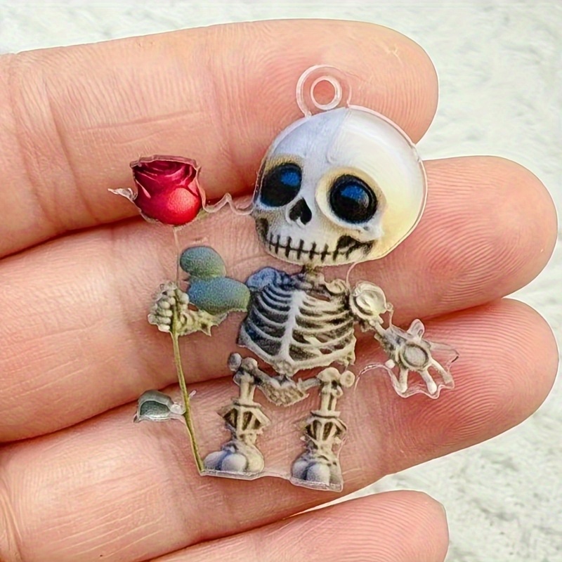 Gothic Cartoon Acrylic Charms  - Jewelry Making Event ulasan dan harga