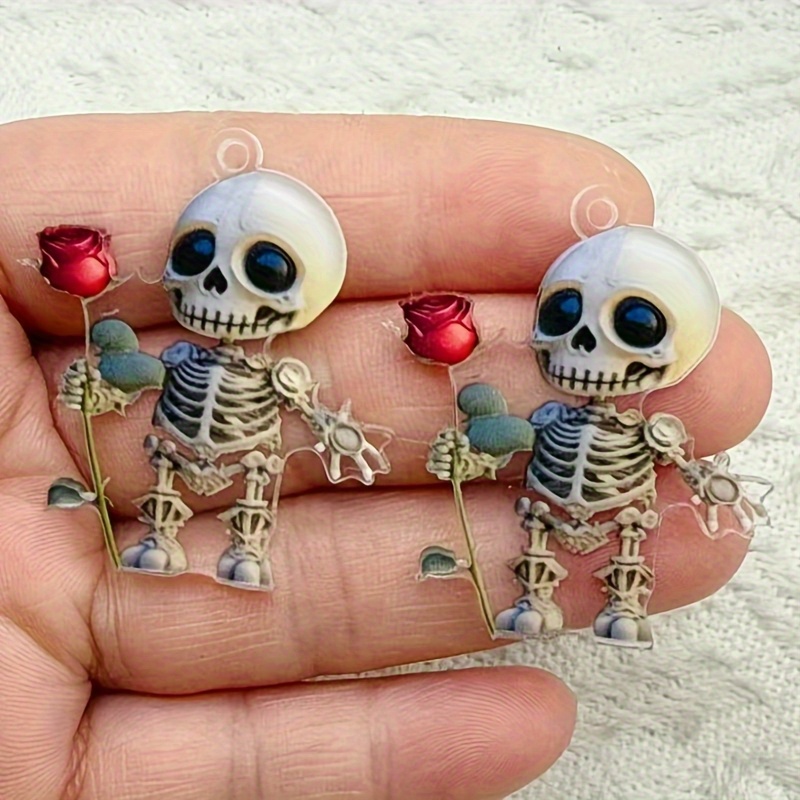 Gothic Cartoon Acrylic Charms  - Jewelry Making Event ulasan dan harga