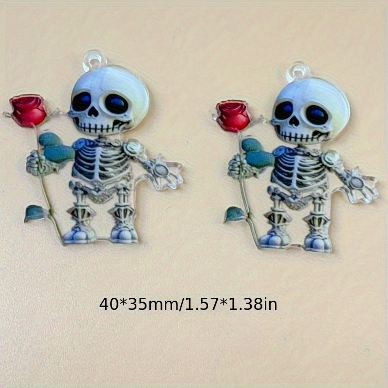 Gothic Cartoon Acrylic Charms  - Jewelry Making Event ulasan dan harga