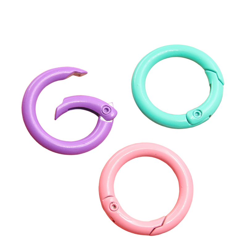 5-20pcs Colorful Spring O Ring - Jewelry Making Hardware ulasan dan harga