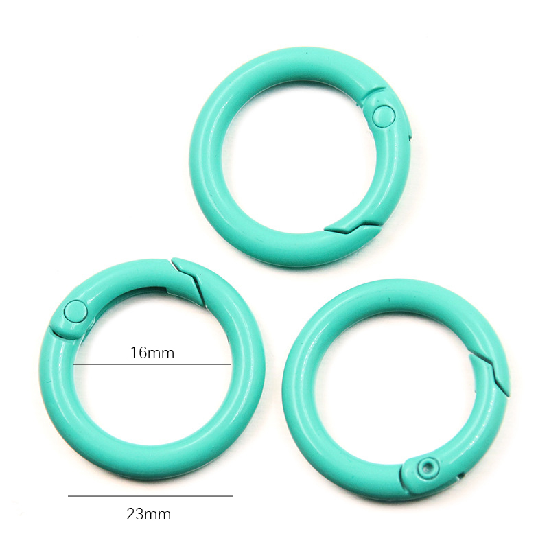 5-20pcs Colorful Spring O Ring - Jewelry Making Hardware ulasan dan harga