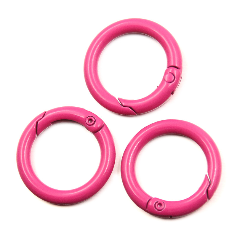5-20pcs Colorful Spring O Ring - Jewelry Making Hardware ulasan dan harga