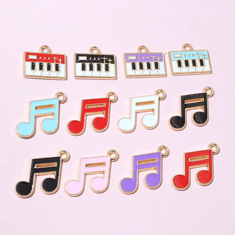 20pcs Musical Note Charms Pend - Jewelry Making Notes ulasan dan harga