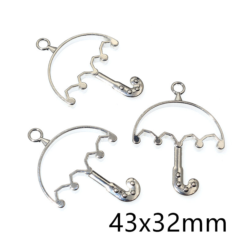 10pcs Geometric Hollow Metal U - Jewelry Making Uv Resin Kit ulasan dan harga