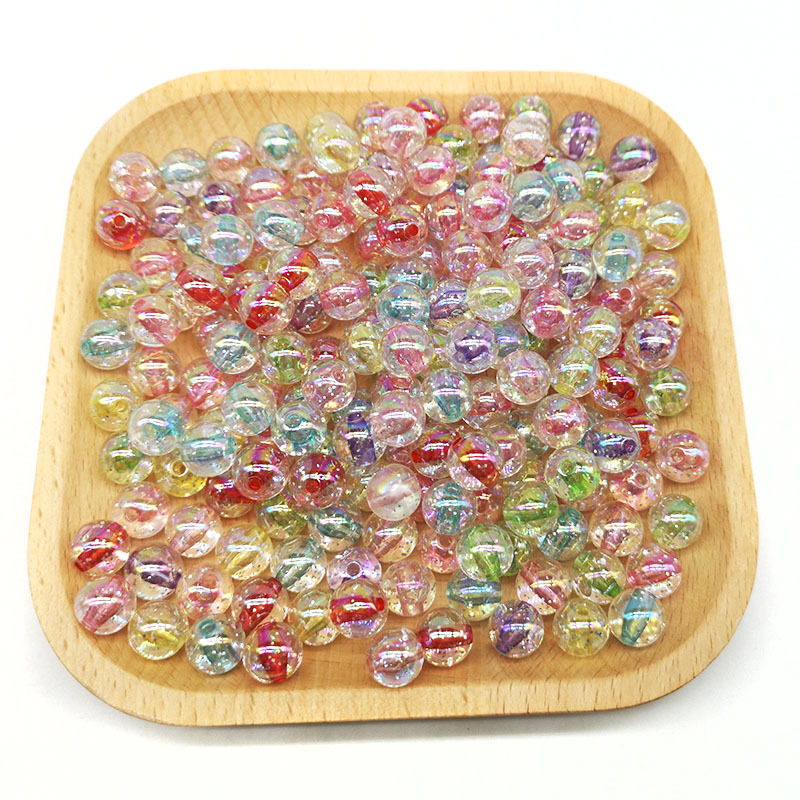 50Pcs 10mm Acrylic Beads Color - Jewelry Making 4 Year Old ulasan dan harga