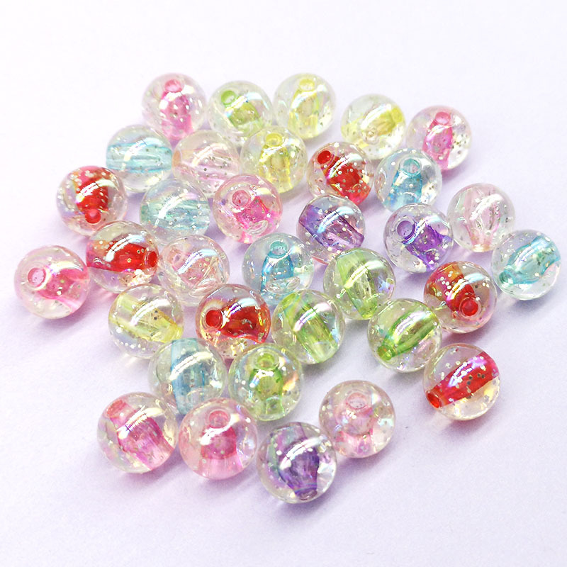 50Pcs 10mm Acrylic Beads Color - Jewelry Making 4 Year Old ulasan dan harga