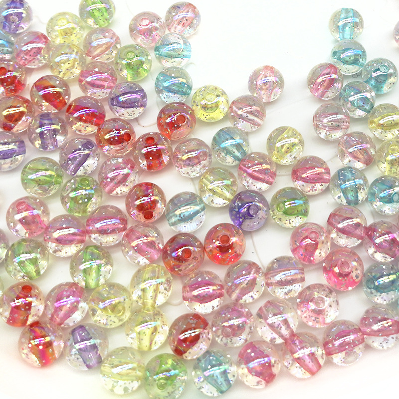 50Pcs 10mm Acrylic Beads Color - Jewelry Making 4 Year Old ulasan dan harga