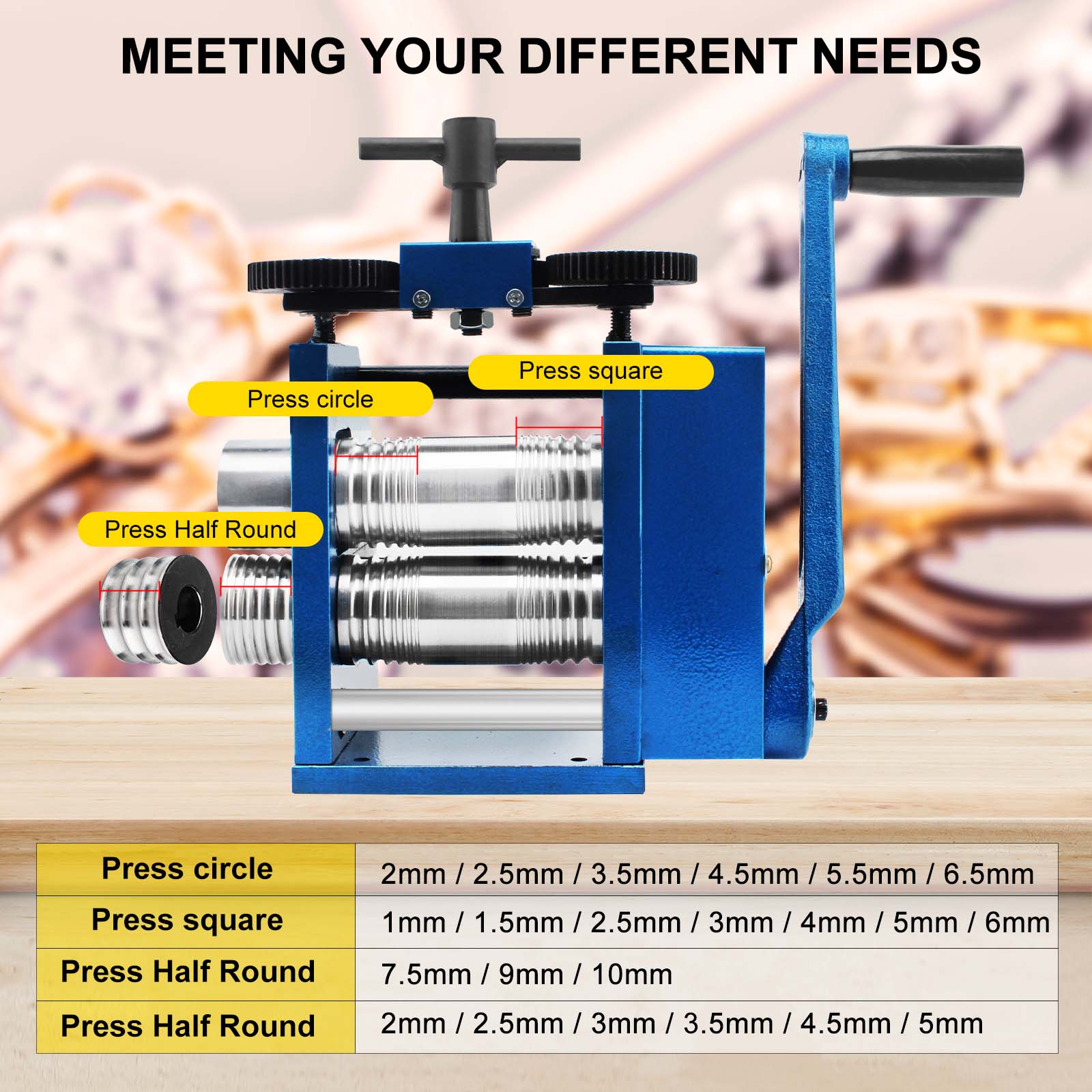 Jewelry Rolling Mill Machine G - Jewelry Making Anvil ulasan dan harga