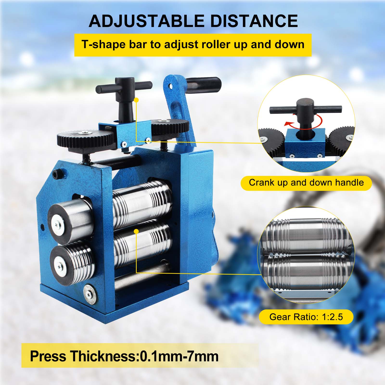 Jewelry Rolling Mill Machine G - Jewelry Making Anvil ulasan dan harga