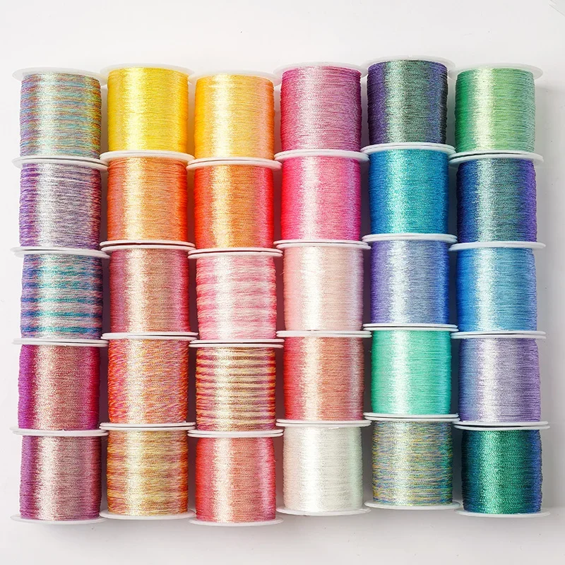 0.2mm Colorful Gold Thread Cor - Jewelry Making Event ulasan dan harga