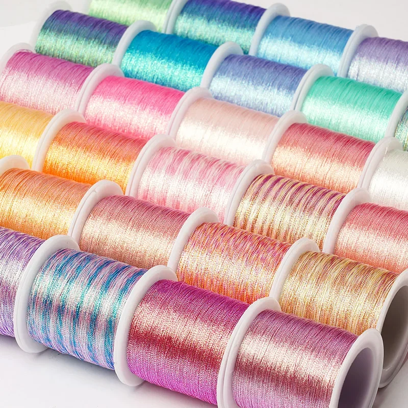 0.2mm Colorful Gold Thread Cor - Jewelry Making Event ulasan dan harga