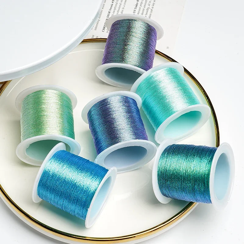 0.2mm Colorful Gold Thread Cor - Jewelry Making Event ulasan dan harga