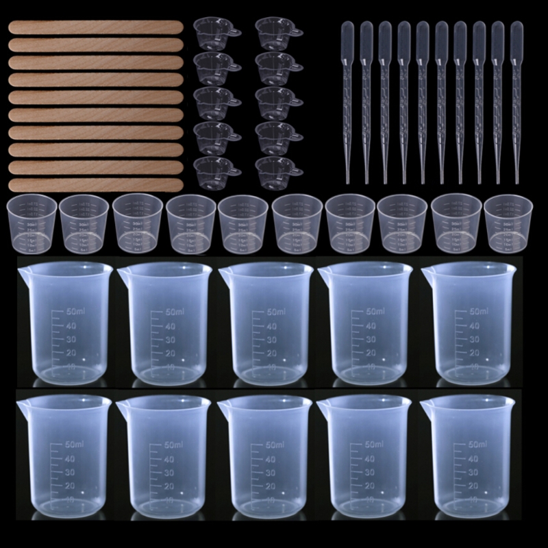 39BB Silicone Resin Measuring  - Jewelry Making Uv Resin Kit ulasan dan harga