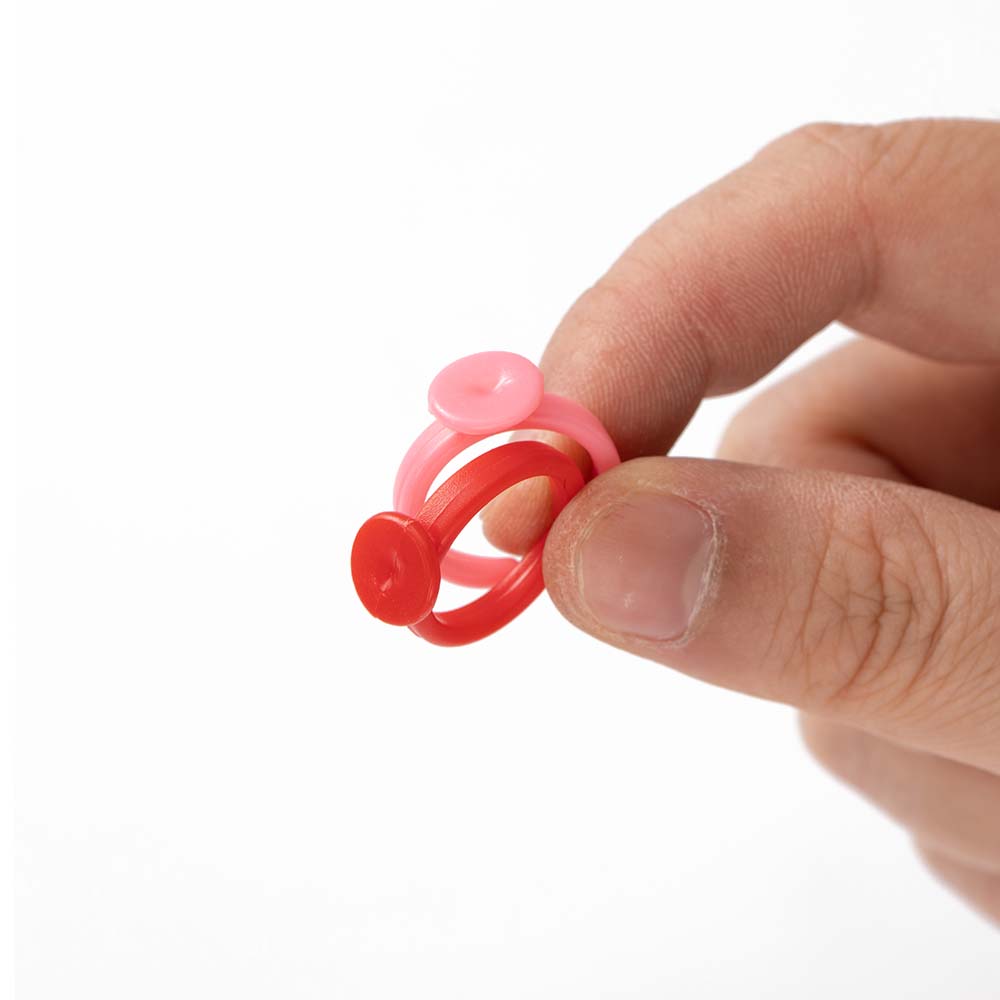 100pcs Clear Plastic Adjustabl - Jewelry Making 4 Year Old ulasan dan harga