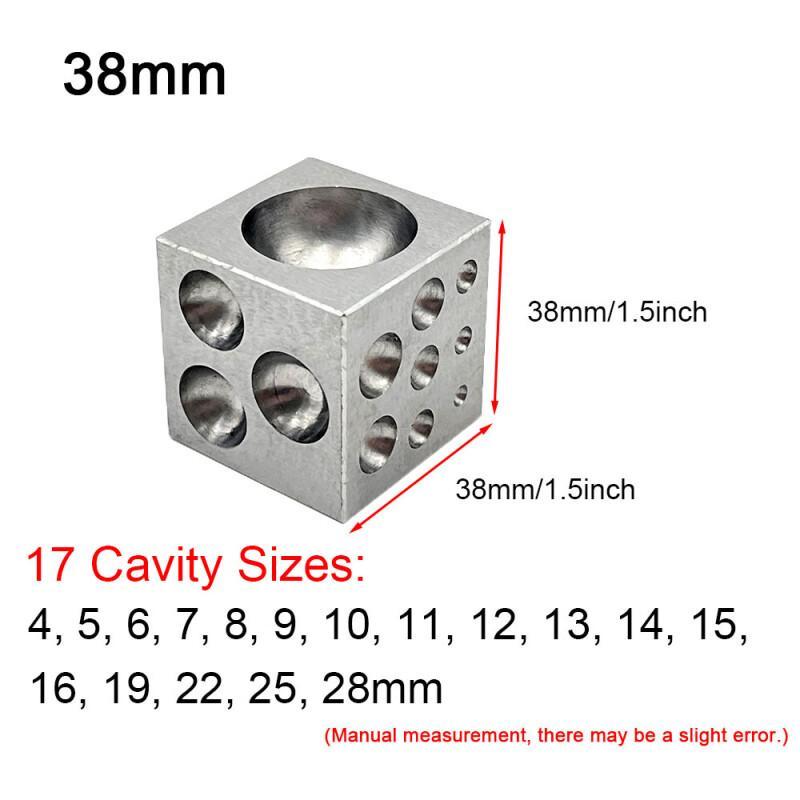 Dapping Block Square with Poli - Jewelry Making Anvil ulasan dan harga