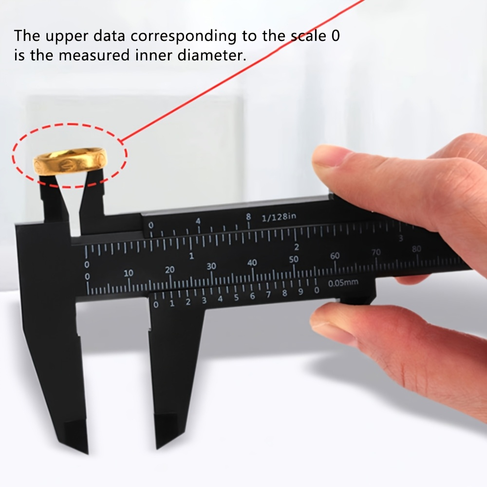 Dual-Scale Plastic Vernier Cal - Jewelry Making Experience ulasan dan harga