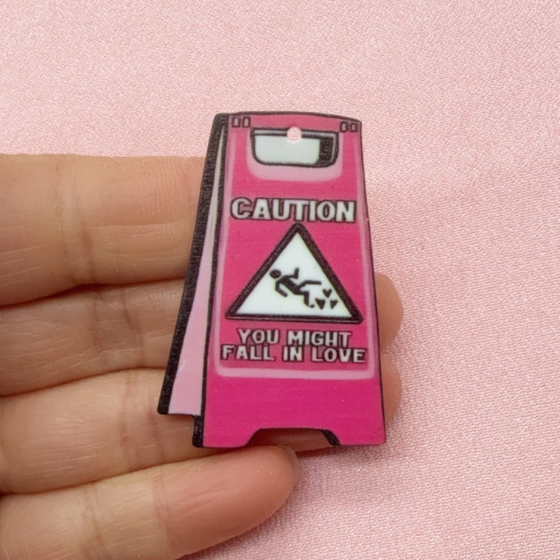 10pcs acrylic printing, please - Jewelry Making Notes ulasan dan harga