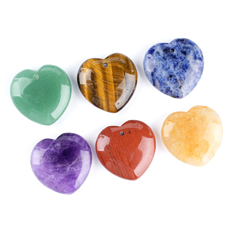 30mm Lover Heart Natural Stone - Jewelry Making Michaels ulasan dan harga