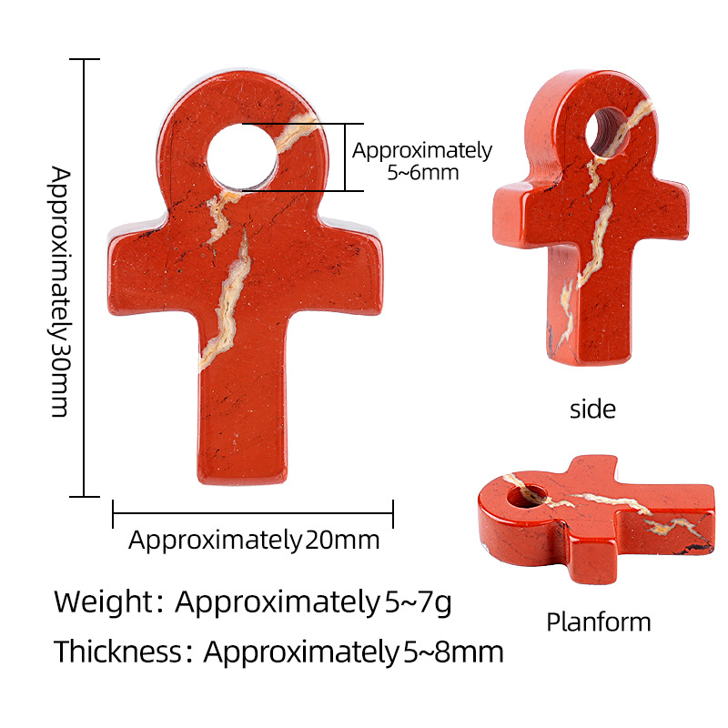 Obsidian Ankh Cross Pendant Li - Jewelry Making Michaels ulasan dan harga
