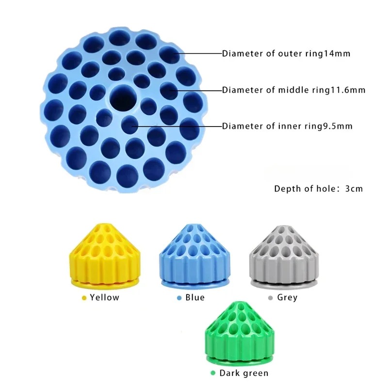 360 Rotating Drill Bit Storage - Jewelry Making Anvil ulasan dan harga