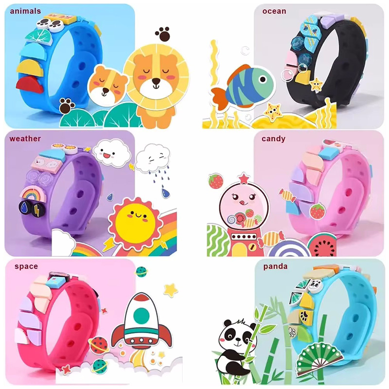 6Pcs/set Kids Building Blocks  - Jewelry Making For Kids ulasan dan harga