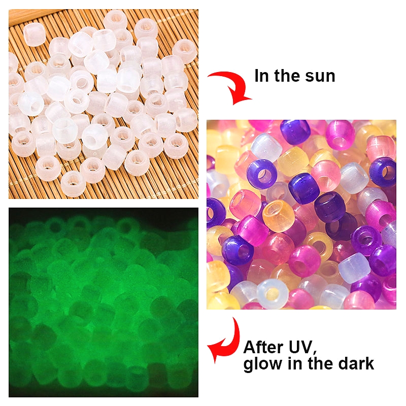 6*8mm UV Changing Reactive Acr - Jewelry Making 4 Year Old ulasan dan harga